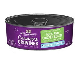 STELLA & CHEWY’S CARNIVORE CRAVINGS- PURRFECT PATE - ADULT DUCK & CHICKEN RECIPE