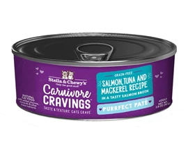 STELLA & CHEWY’S CARNIVORE CRAVINGS- PURRFECT PATE - ADULT SALMON, TUNA & MACKEREL RECIPE