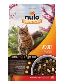 NULO RAW MEDLEY FOR ADULT CAT - CHICKEN, TURKEY & DUCK RECIPE