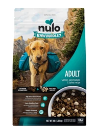 NULO RAW MEDLEY FOR ADULT DOG - SALMON, SWEET POTATO & TURKEY RECIPE