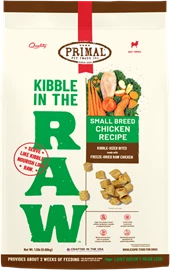 PRIMAL KIBBLE IN THE RAW 犬用乾糧 - 雞肉小型犬配方