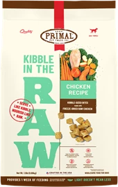 PRIMAL KIBBLE IN THE RAW 犬用乾糧 - 雞肉配方