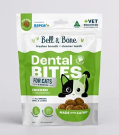 BELL & BONE 雞肉+藍莓天然成貓潔齒粒 80克