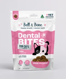 BELL & BONE 吞拿魚+螺旋藻天然潔齒粒80克