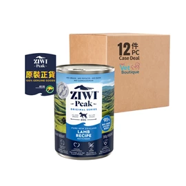 ZIWI PEAK MOIST WET LAMB RECIPE 390G (1 X 12) 