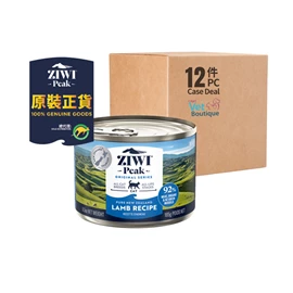 ZIWI PEAK 鮮肉貓罐頭 羊肉配方 185克 (1 X 12)