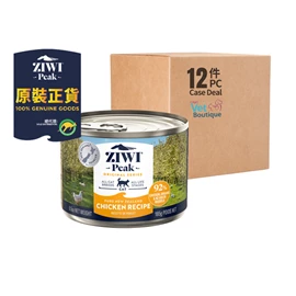 ZIWI PEAK鮮肉貓罐頭 放養雞配方 185克 (1 X 12)