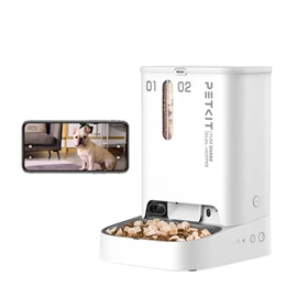 PETKIT YUMSHARE GEMINI 雙子星智能餵食器 (鏡頭版) - 白