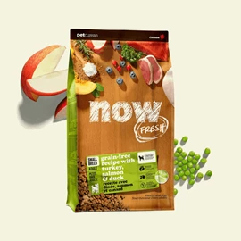 NOW FRESH TURKEY, SALMON & DUCK GRAIN-FREE DRY DOG FOOD FOR SMALL BREED ADULT