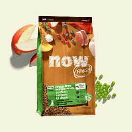 NOW FRESH 火雞, 三文魚及鴨無穀乾貓糧（幼貓用）