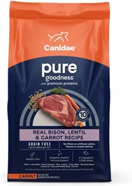 CANIDAE PURE GOODNESS GRAIN FREE DRY DOG FOOD WITH BISON