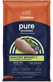 CANIDAE PURE GOODNESS GRAIN FREE DRY DOG FOOD FOR WEIGHT MANAGEMENT WITH CHICKEN & PEA