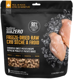 NUTRIENCE 全天然凍乾糧 鮮雞肉+甘薯全犬配方 369克