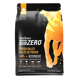 NUTRIENCE SUBZERO FRASER VALLEY HIGH PROTEIN DOG FOOD