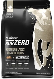 NUTRIENCE SUBZERO NORTHERN LAKES FISH & DUCK DOG FOOD