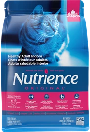 NUTRIENCE ORIGINAL HEALTHY ADULT INDOOR CAT FOOD – CHICKEN MEAL WITH BROWN RICE RECIPE 5.5LB