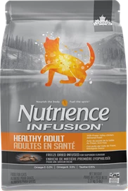 NUTRIENCE INFUSION HEALTHY ADULT CAT FOOD - CHICKEN 5LB 