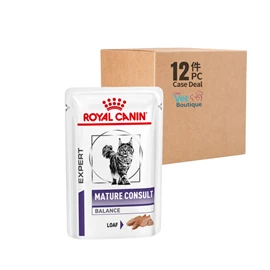ROYAL CANIN VHN CAT MATURE CONSULT BALANCE 85G  (1X12)