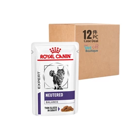 ROYAL CANIN CAT NEUTERED BALANCE POUCH 85G  (1X12)