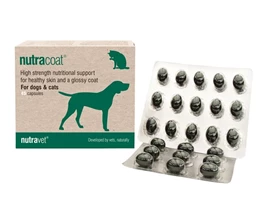 NUTRAVET NUTRACOAT 皮膚毛髮護理營養膠囊(貓狗合用) (45粒裝)