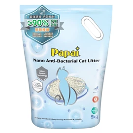 PAPAI 納米抗菌貓砂 2MM 5公斤