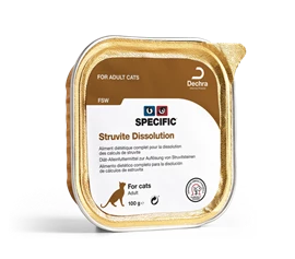 SPECIFIC 貓用濕糧 (DECHRA) - FSW 溶解草酸鈣結石配方 100克