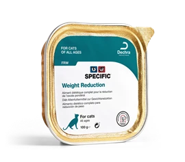 SPECIFIC WET FOOD FOR CATS FROM DECHRA – FRW WEIGHT REDUCTION 100G 
