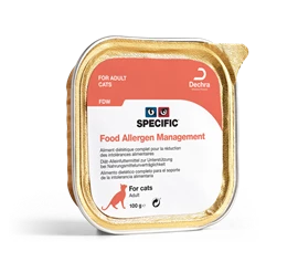 SPECIFIC WET FOOD FOR CATS FROM DECHRA – FDW FOOD ALLERGY MANAGEMENT 100G 
