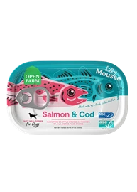 OPEN FARM SALMON & COD TOPPER FOR DOGS 4.59OZ 