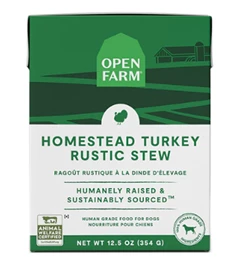 OPEN FARM HOMESTEAD TURKEY RUSTIC STEW WET DOG FOOD 12.5OZ 