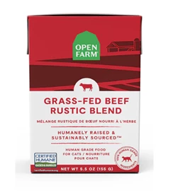 OPEN FARM GRASS-FED BEEF RUSTIC BLEND FOR CATS 5.5OZ 