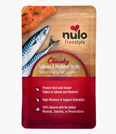 NULO FREESTYLE CAT CHUNKY SALMON & MACKEREL BROTH 79G
