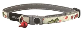 ROGZ Glowcat Safelock Collar (Gecko Pattern)