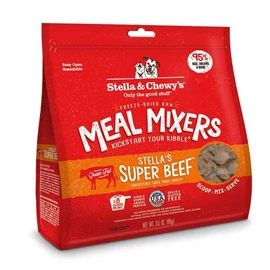STELLA & CHEWY'S FREEZE-DRIED MEAL MIXERS - STALLA'S SUPER BEEF MEAL MIXERS 