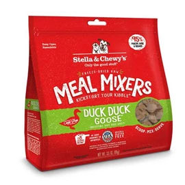 STELLA & CHEWY'S FREEZE-DRIED MEAL MIXERS - DUCK DUCK GOOSE MEAL MIXERS 