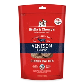 STELLA & CHEWY'S FREEZE-DRIED RAW DINNER PATTIES - VENISON BLEND 