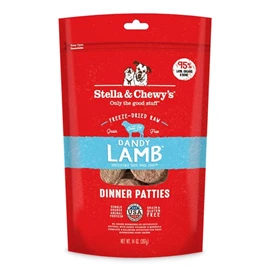 STELLA & CHEWY'S FREEZE-DRIED RAW DINNER PATTIES - DANDY LAMB 