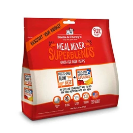 STELLA & CHEWY'S FREEZE-DRIED MEAL MIXERS SUPERBLENDS - GRASS-FED BEEF RECIPE 