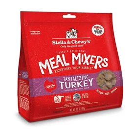 STELLA & CHEWY'S FREEZE-DRIED MEAL MIXERS - TANTALIZING TURKEY MEAL MIXERS 