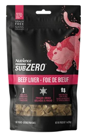 NUTRIENCE 單一動物蛋白配方 凍乾脫水鮮牛肝貓用小食 30克