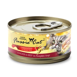 Fussie Cat Chicken & Beef in Pumpkin Soup 80g