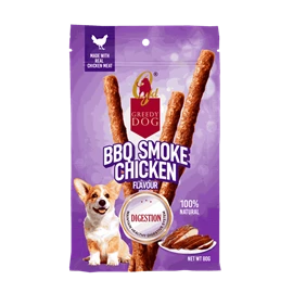 GREEDY DOG DIGESTION BBQ SMOKE CHICKEN