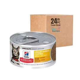 HILL'S Science Diet Feline Adult Urinary Hairball Control 2.9oz (1x24)