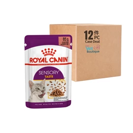 ROYAL CANIN FHN CAT SENSORY GRAVY TASTE 85G (1X12)