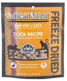 NORTHWEST NATURALS FREEZE DRIED DIETS FOR CATS -  DUCK 11OZ 