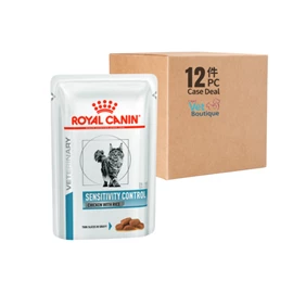 ROYAL CANIN CAT SENSITIVITY CONTROL CHICKEN POUCH 85G  (1X12)