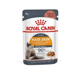 ROYAL CANIN FCN  CAT HAIR & SKIN POUCH 85G (PER POUCH)